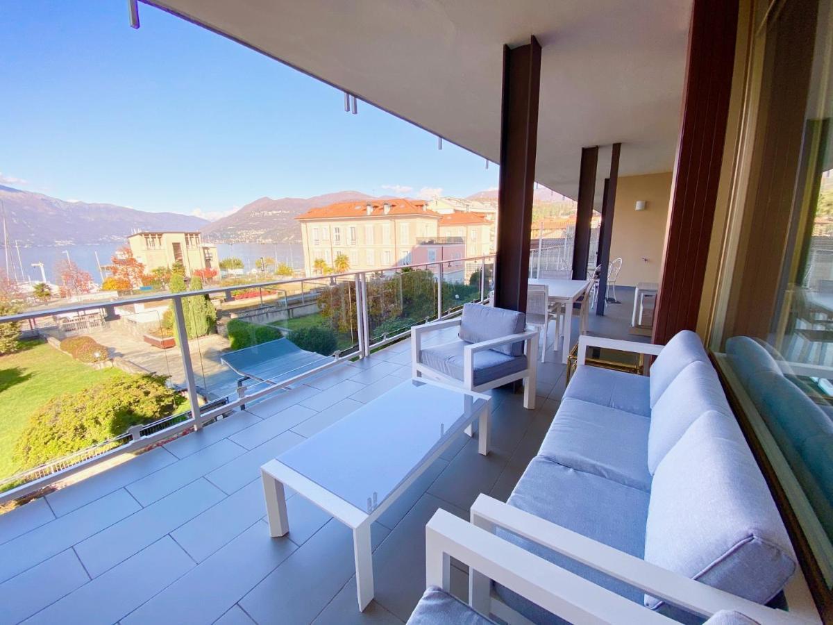 Appartamento Palazzo Di Vetro Luino Extérieur photo